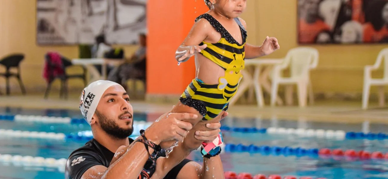 First lifts — tiny swimmers, big milestones
