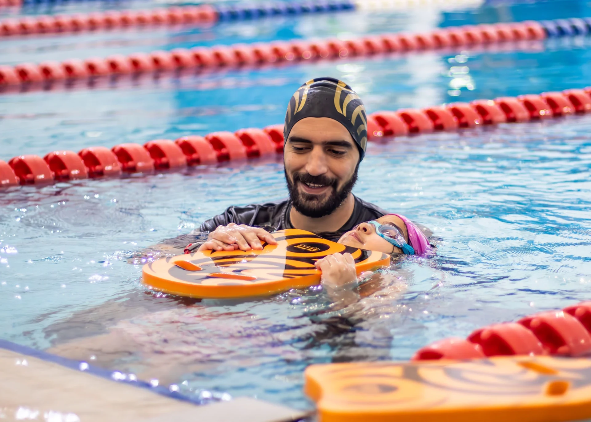 One coach, one swimmer, real progression